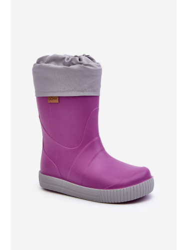 Boto Детски джапанки с подплата Snow Wave Gokids 981 Лилаво