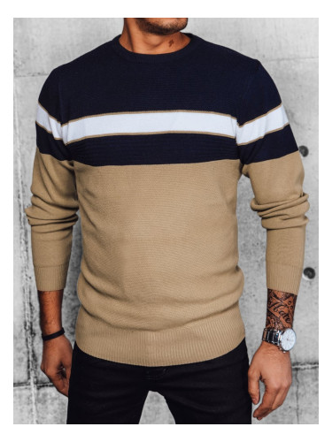 Men's beige sweater Dstreet