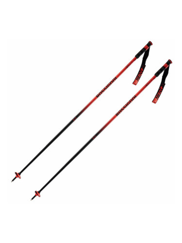 Rossignol Hero SL Ski Poles Black/Red 135 cm Щеки за ски