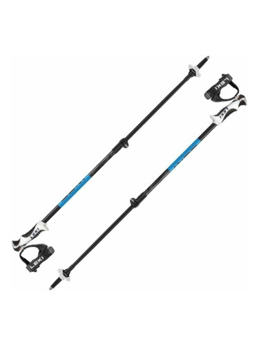 Leki Drifter Vario S Black/Cyan/Dark Anthracite 90 - 120 cm Щеки за ски