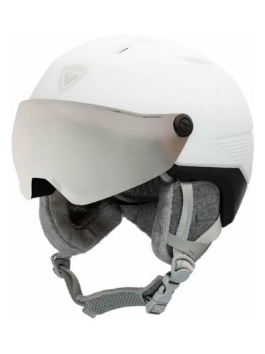 Rossignol Fit Visor Impacts W White M/L (55-59 cm) Каска за ски