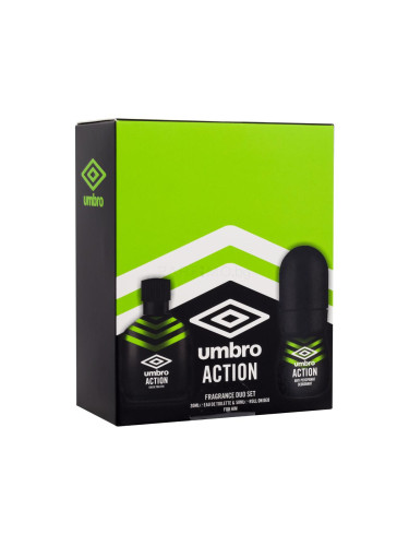 UMBRO Action Подаръчен комплект EDT 30 ml + антиперспирант 50 ml