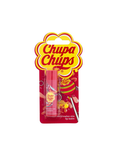 Chupa Chups Lip Balm Watermelon Mix Балсам за устни за деца 4 g