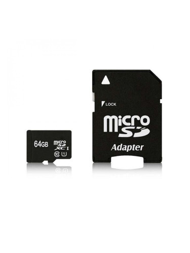 Карта памет Micro SD 64GB, (Class 10) + adapter