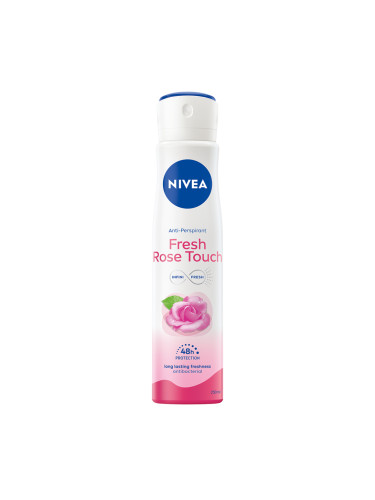 NIVEA Deo Antiperspirant Rose Touch Spray XL size Део спрей дамски 250ml