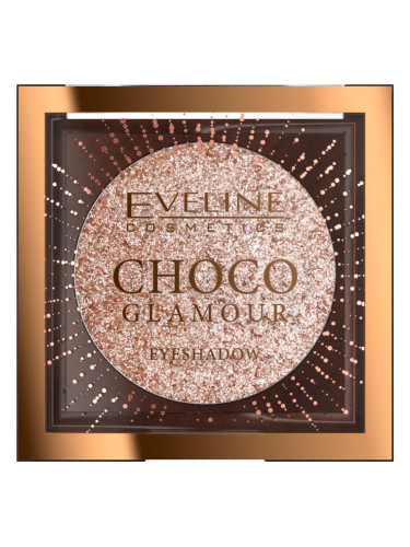 EVELINE Choco Glamour Mono Eyeshadow N01 Moon Sparkle Сенки прахообразни  3gr