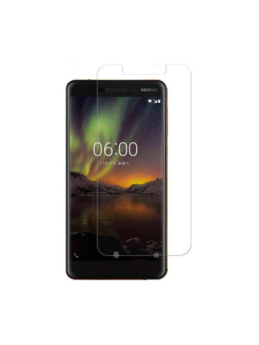 Стъклен протектор за дисплей MBX, За Nokia 6.1 (2018), Прозрачен