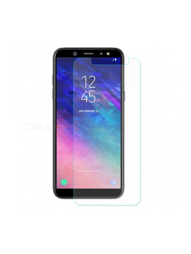 Стъклен протектор за дисплей MBX, За Samsung Galaxy A6 Plus 2018 (A605F), Прозрачен