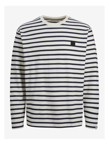 Jack & Jones Badge T-shirt Byal