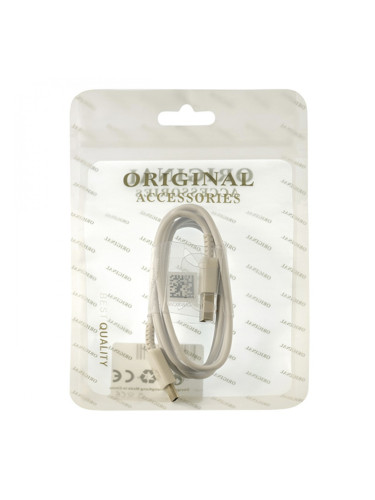 Кабел USB - USB-C, HQ, Бял