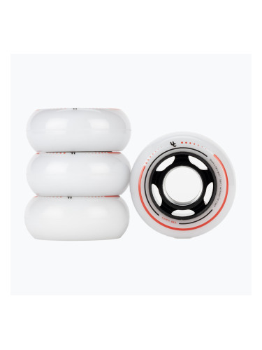 UNDERCOVER WHEELS Apex 60 4-Pack бели/черни колела за ролери 406192