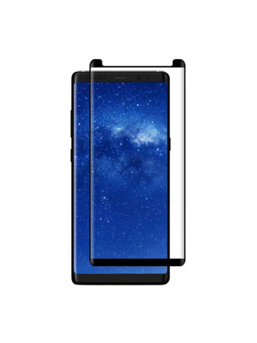 Стъклен протектор за дисплей MBX 5D Full Glue Edge, За Samsung Galaxy Note8 (N950F), Черен