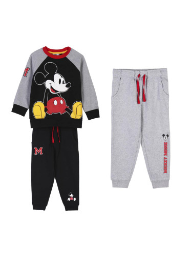 TRACKSUIT COTTON BRUSHED 3 PIECES MICKEY