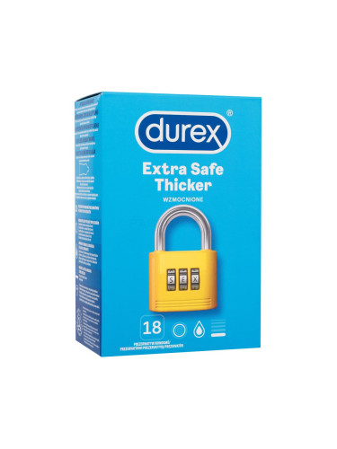 Durex Extra Safe Thicker Презерватив за мъже Комплект