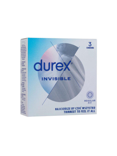 Durex Invisible Презерватив за мъже Комплект