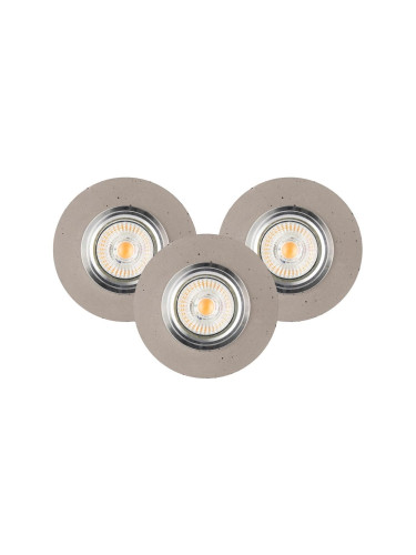 Spot-Light 2511336 - К-кт 3x LED Лампа за окачен таван VITAR 1xGU10/5W/230V