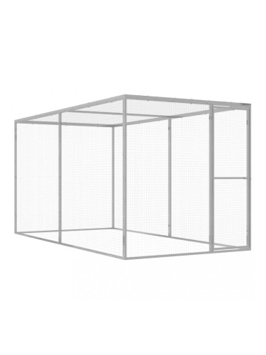 Sonata Клетка за котки 3x1,5x1,5 м поцинкована стомана