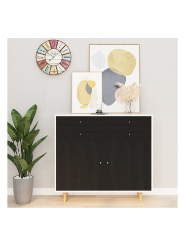 Sonata Самозалепващо фолио за мебели 2 бр тъмно дърво 500х90 см PVC