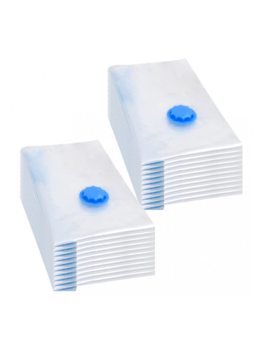 Sonata Вакуумни пътни чанти за съхранение на дрехи, 60x40 см, 20 бр