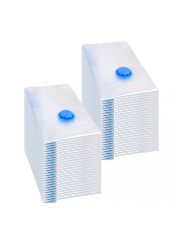 Sonata Вакуумни пътни чанти за съхранение на дрехи, 60x40 см, 50 бр