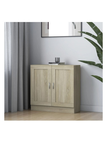 Sonata Шкаф за книги, дъб сонома, 82,5x30,5x80 см, ПДЧ