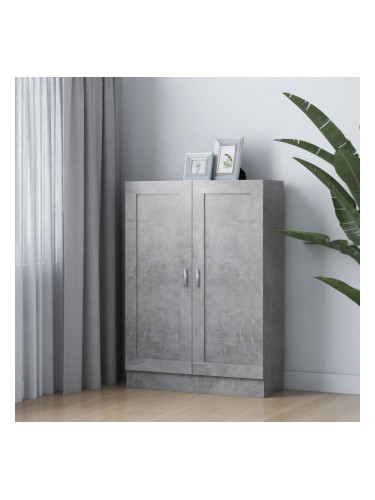 Sonata Шкаф за книги, бетонно сив, 82,5x30,5x115 см, ПДЧ