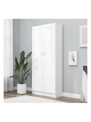 Sonata Библиотека, бяла, 82,5x30,5x185,5 см, ПДЧ