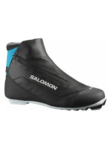 Salomon RC8 Prolink Black/Process Blue 9,5 Обувки за ски бягане