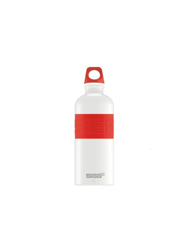 Бутилка - SIGG - ST CYD Color Your Day Pure White Touch - Red