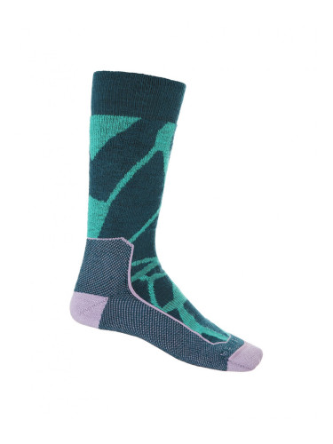 Мерино чорапи - Icebreaker - Womens Merino Hike+ Medium Crew Socks Fractured Landscapes