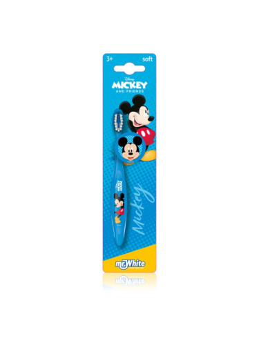 Disney Mickey Toothpaste четка за зъби за деца 3 y+ 1 бр.