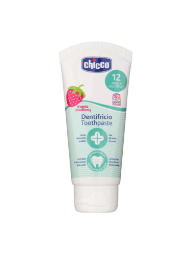 Chicco Oral Care Toothpaste паста за зъби за деца вкус Strawberry 12 m+ 50 мл.