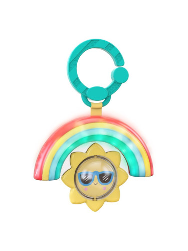 Bright Starts Rainbow контрастна играчка за окачане с мелодия 3 m+ 1 бр.