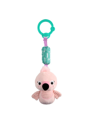 Bright Starts Chime Along Friends Flamingo контрастна играчка за окачане с дрънкалка 0 m+ 1 бр.