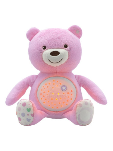 Chicco Baby Bear First Dreams проектор с мелодия Pink 0 m+ 1 бр.