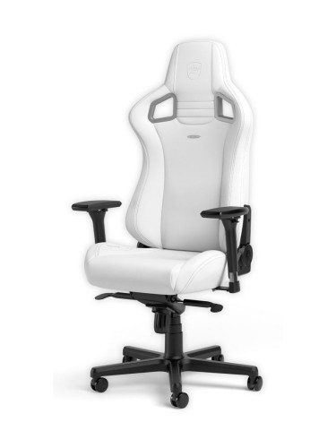  Гейминг стол noblechairs - EPIC White Edition, бял/черен