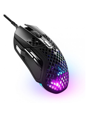  Гейминг мишка SteelSeries - Aerox 5, оптична, черна