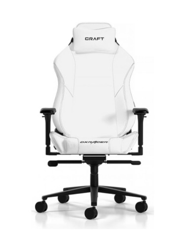  Гейминг стол DXRacer - Craft C001-W-N, бял