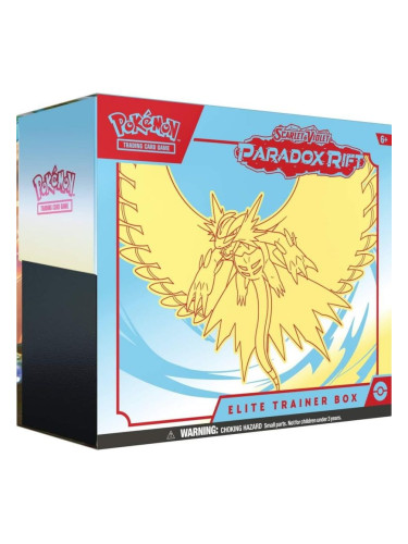  Pokеmon TCG: Scarlet & Violet 4 Paradox Rift Elite Trainer Box - Roaring Moon
