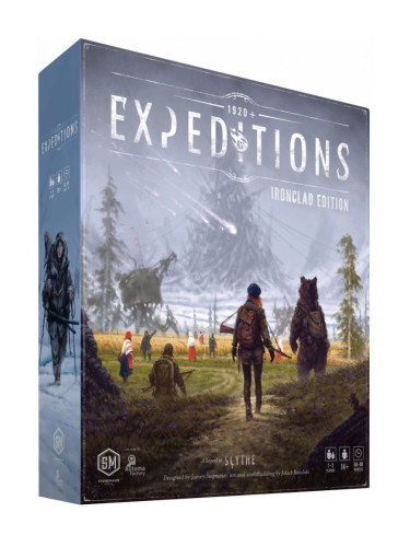  Настолна игра Expeditions (Ironclad Edition) - стратегическа