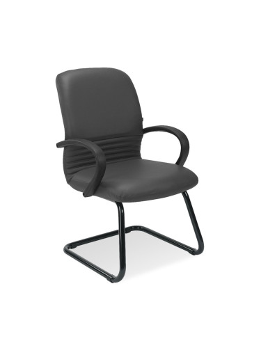 Посетителски стол Mirage CF/LB BLACK SP01