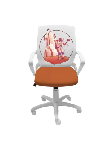 Детски стол Fly White Astro Selfie At The Moon