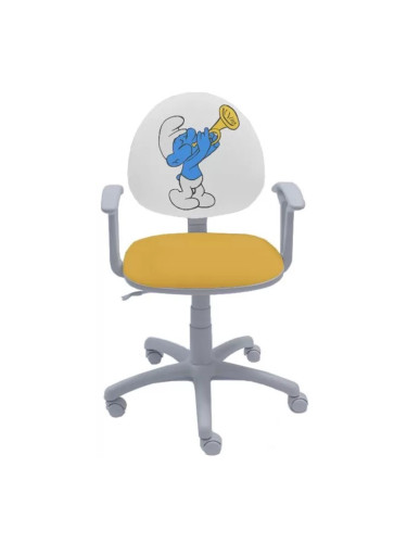 Детски стол Smart White Smurf