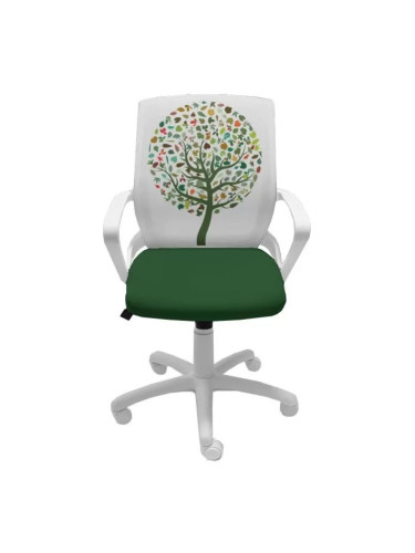 Детски стол Fly White Save The Planet