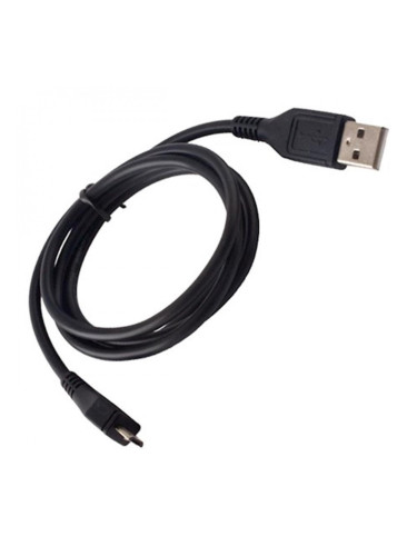 Кабел USB - Micro USB, Forever 25см, Черен