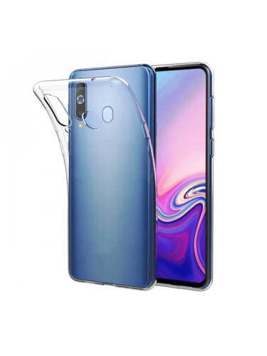 Силиконов кейс MBX, За Samsung Galaxy A20s (A207F), Прозрачен