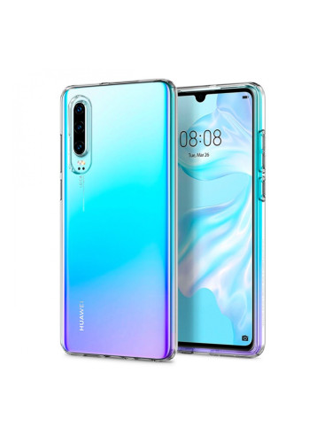 Силиконов кейс MBX 1.8-2mm, За Huawei P30 Lite, Прозрачен