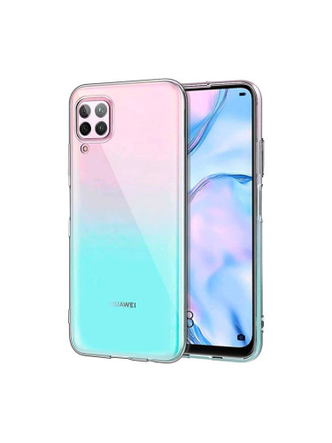 Силиконов кейс MBX, За Huawei P40 Lite, Прозрачен