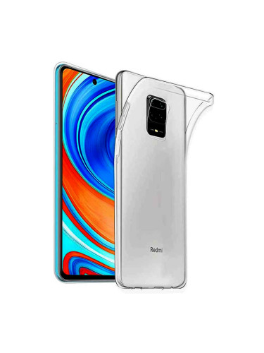 Силиконов кейс MBX, За Xiaomi Redmi Note 9S/9 Pro, Прозрачен