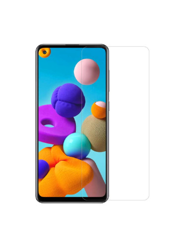 Стъклен протектор MBX, За Samsung Galaxy A21s (A217F), Прозрачен